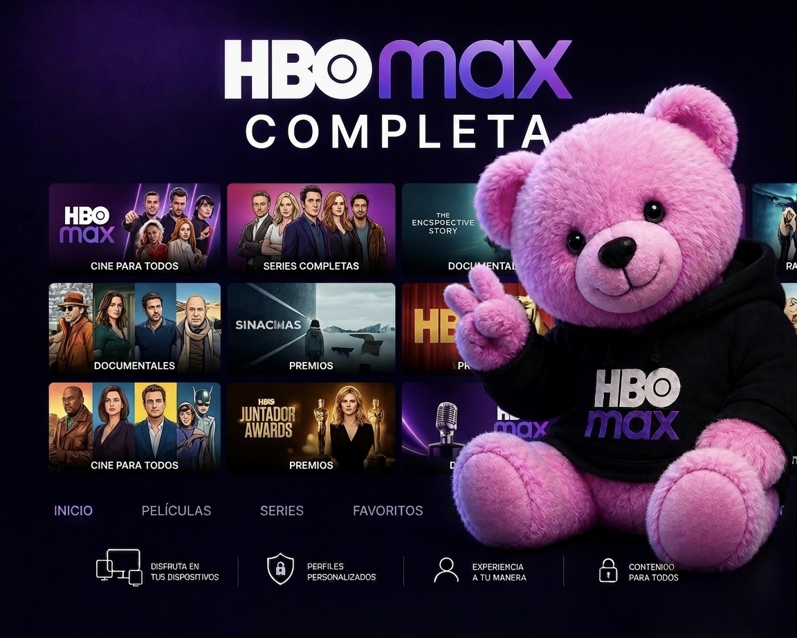 HBO MAX COMPLETA